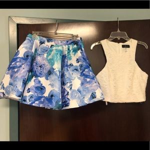 B Darlin 2 piece Homecoming/party dress  9/10